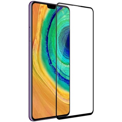 Folie 5D Flexibila HUAWEI Mate 30 (Negru) Nano Full Glue foto