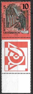 B1872 - Austria 1994 - stampilat foto