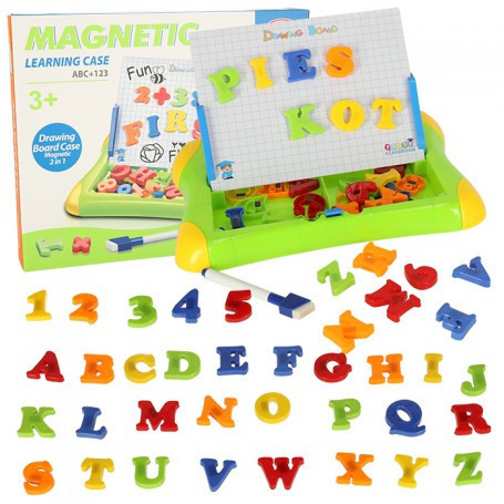 Tabla magnetica pentru invatarea numerelor si literelor