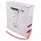 Tub termocontractant, 6.4mm, 5m, ro&amp;#351;ie, TASKER - BOX 6432 R