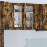 vidaXL Dulap de bucătărie Stejar fumuriu 40 x 31 x 80 cm Lemn compozit 884995