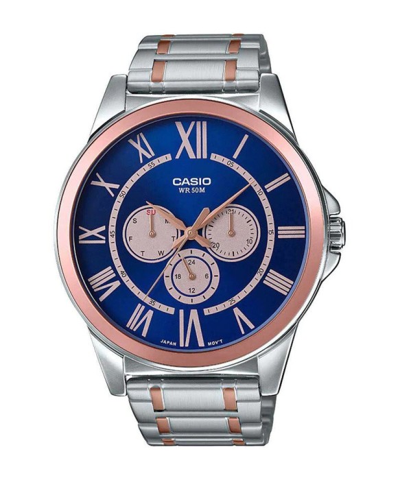 Ceas Barbati, Casio, Collection MTP-E MTP-E319RG-2B - Marime universala