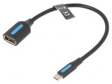 Cablu USB 2.0 A la Micro B, 0.15m