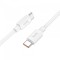 Cablu Date si Incarcare USB-C - USB-C HOCO X96, 100W, 1m, Alb