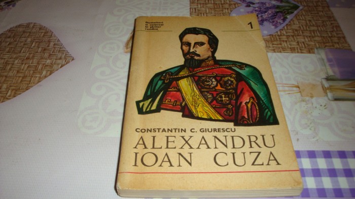 Alexandru Ioan Cuza - nr 1 din Domnitori si voievozi- 1973