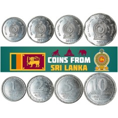Sri Lanka 2017 - set necirculata