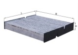 Filtru habitaclu cu carbon activ MAHLE LAK1467