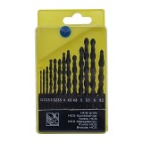 Cumpara ieftin Trusa burghie metal, cutie din platic, 1.5 - 6.5 mm, 13 piese