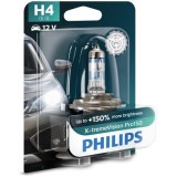 Bec Philips H4 X-tremeVision Pro150 (+150% lumina) 12V 60/55W 12342XVPB1