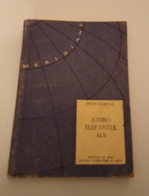 JUMBO ELEFANTUL ALB - PETER KARVAS foto