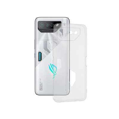 Husa Compatibil cu Asus ROG Phone 7 / ROG Phone 7 Ultimate Techsuit Clear Silicone Transparent foto