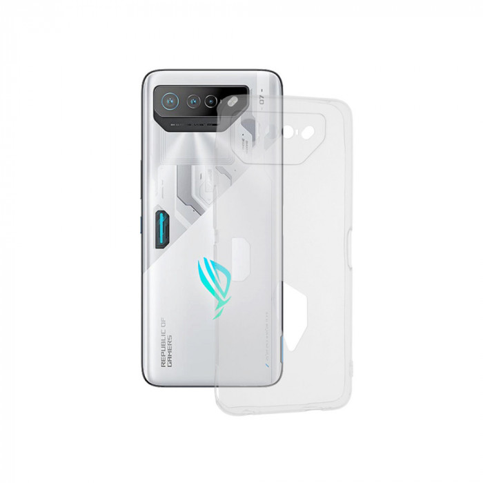 Husa Compatibil cu Asus ROG Phone 7 / ROG Phone 7 Ultimate Techsuit Clear Silicone Transparent