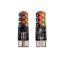 Set doua LED-uri auto tip W5W T10 RGB elSales ELS-T10B, telecomanda inclusa