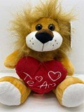 Jucarie leu cu inima de plus