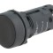 Comutator apăsare 22mm Poz.i 1 NO negru