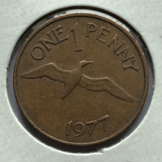 p589 Guernsey 1 new penny 1977 foto