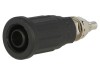 Soclu Banană 4mm Negru 32A 1kV