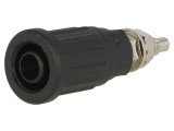 Soclu Banană 4mm Negru 32A 1kV