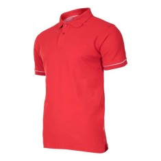 Tricou Bumbac Polo / Rosu - M