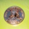 E956-STEFAN CEL MARE SI SFANT-Medalie 1504-2004 comemorativa. Bronz aurit.