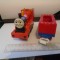 bnk jc Tomy (Takara Tomy) Plarail - locomotiva james si vagon - functionala