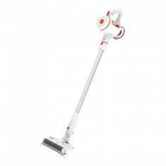 Aspirator Vertical Cordless iHunt Cyclonic Power Turbo, 21 Kpa, autonomie 40 minute, LED, 150 mp, Alb/Portocaliu foto