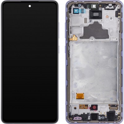Display cu Touchscreen Samsung Galaxy A72 A725 / A72 5G A726, cu Rama, Mov, Service Pack GH82-25460C foto