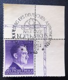 Guvernăm&acirc;ntul General (Polonia Ocupată) 1943 - Aniversarea lui Adolf Hitler 12+1 Zl. cu Ștampilă Comemorativă Nicolaus Copernicus -OD1