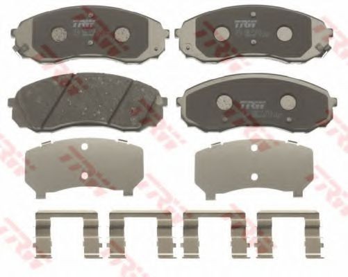 Set placute frana,frana disc HYUNDAI H-1 Starex (H200) caroserie (1997 - 2007) TRW GDB3448