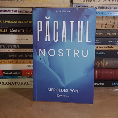 MERCEDES RON - PACATUL NOSTRU ( ROMAN ) , 2023 * foto
