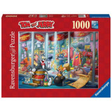 PUZZLE TOM&amp;JERRY, 1000 PIESE, Ravensburger