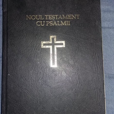 carte religioasa ortodoxa veche,Carte bisericeasca,Noul testament cu psalmi,T.GR