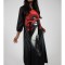 ROCHIE MAXI CU BUZUNARE SI MANECA LUNGA KENZO TALIE UNICA Multicolora