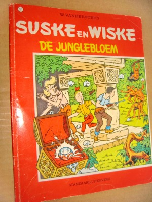 C12-Revista Suske en Wiske gen Pif anul 1977 pt.copii Belgia benzi colorate. foto