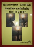 Iolanda Mitrofan - Consilierea psihologica: Cine, ce si cum? (2011, SPER) Carte Psihologie