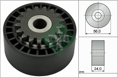 INA 531 0744 10 rola intinzator,curea transmisie foto