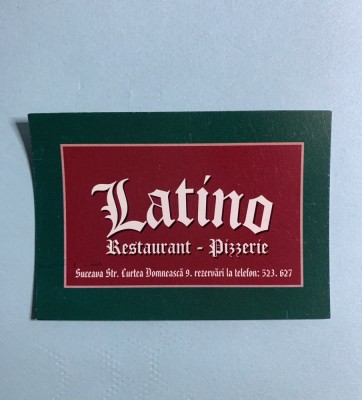 Calendar 2005 restaurant Latino Suceava foto