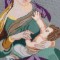 Tablou /cusut.manual/tema religioasa/