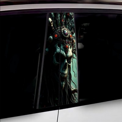 Set 2 stickere decorative pentru stalpii usilor, print autoadeziv de inalta rezolutie, dimensine 2 buc x 50 x 22 cm , cod: AVX-SSU-13 FAVLine Selectio foto