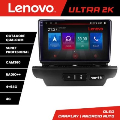 Navigatie Kia Ceed 2018-2020 Android radio gps internet 8 core QLED Qualcomm 4+64 360 Lenovo CarStore Technology foto