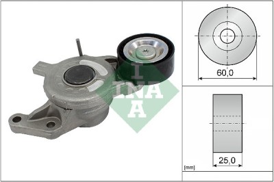 INA 534 0657 10 Intinzator curea, curea distributie foto