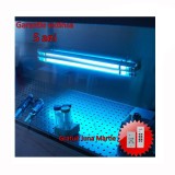 Lampa Bactericida UVC 2x15W Biocomp, Dezinfectie Aer/Suprafete, Montaj Perete/Tavan, 47x17.8x7cm