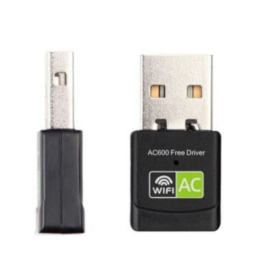 Adaptor Wireless USB AC, Wifi 600Mbps, 2.4G / 5G Dual Band, 802.11n/g/a/ac foto