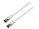Patch cord S/FTP 7 litat Cu LSZH gri 0,5m 26AWG, Lanberg