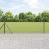 VidaXL &Icirc;ngrădire Hexagonală Gri 0.4x10 m Oțel