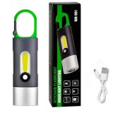 Lanterna cu breloc HUOVA&reg;, reincarcabila, cu 4 moduri de iluminare
