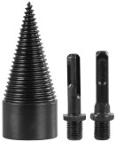 Con despicat lemne Strend Pro 42 mm otel carburat cu 2 adaptoare SDS+ 1/2 inch