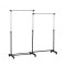 Cuier pentru haine, cu cadru din otel rezistent si sina pentru umerase, 155.5 x 41.5 x 161 cm