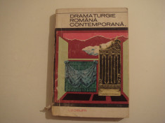 Dramaturgie romana contemporana - Valeriu Rapeanu Editura Tineretului 1965 foto