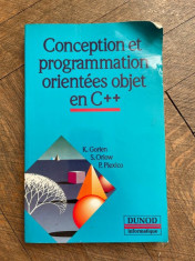 K. Gorlen Conception et programmation orientees objet en C++ foto